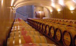 winery architect Leonetti barrel cellar