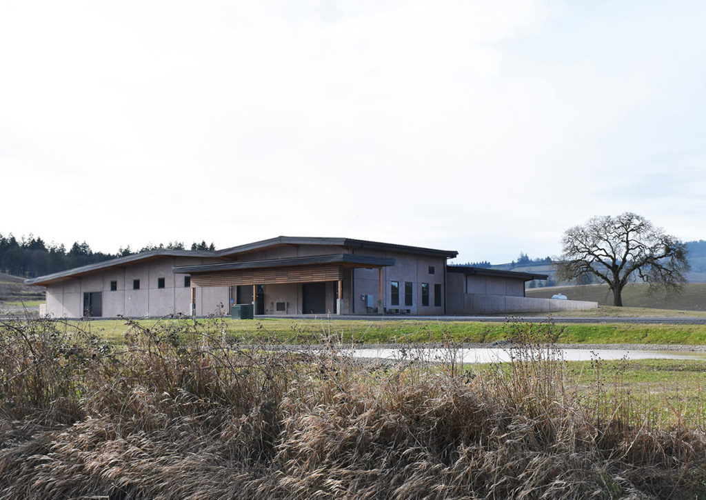 winery architect Lingua Franca exterior