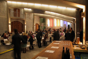 winery architect Woollaston banquet