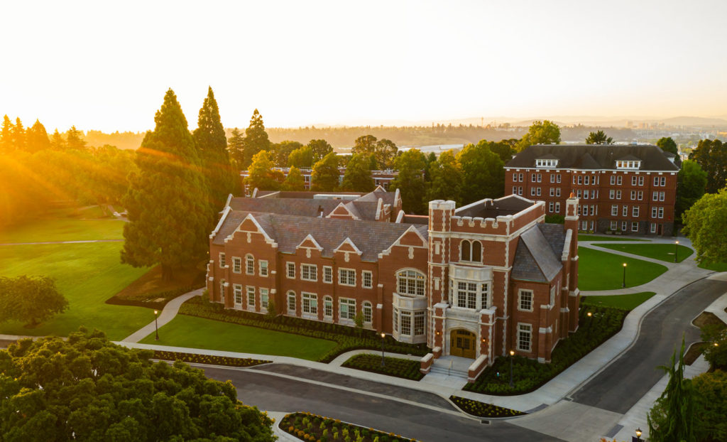 UP Dundon-Berchtold Hall aerial 01