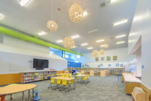 Hallinan Elementary library