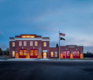 Pilot Butte Fire Station exterior 01