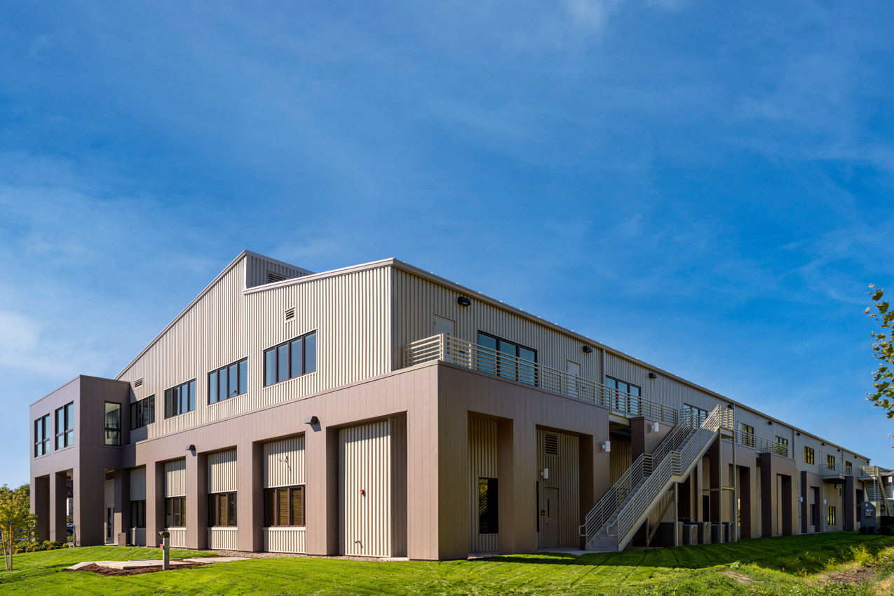 OSU Operations Center architect rear exterior