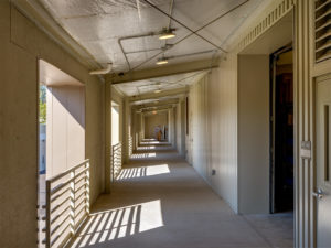 OSU Operations Center architect corridor