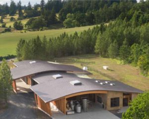 Abbott Claim winery design exterior view