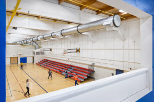 Ashland Middle School architect gym