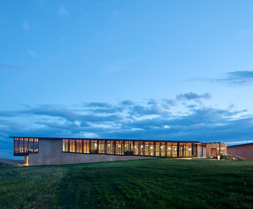 Echolands Winery Exterior Night - 1