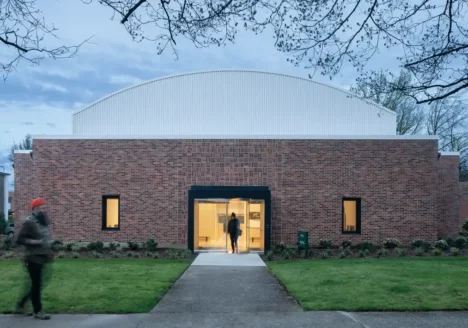 UO Concordia Campus Exterior - Lara Swimmer