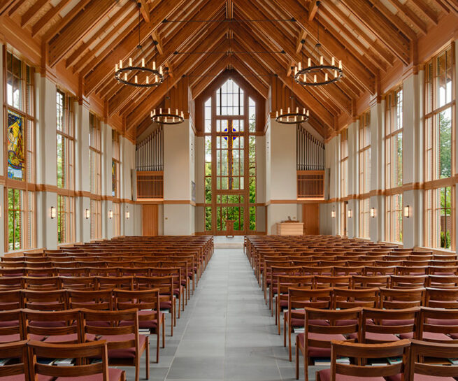 George Fox University Chapel Interior